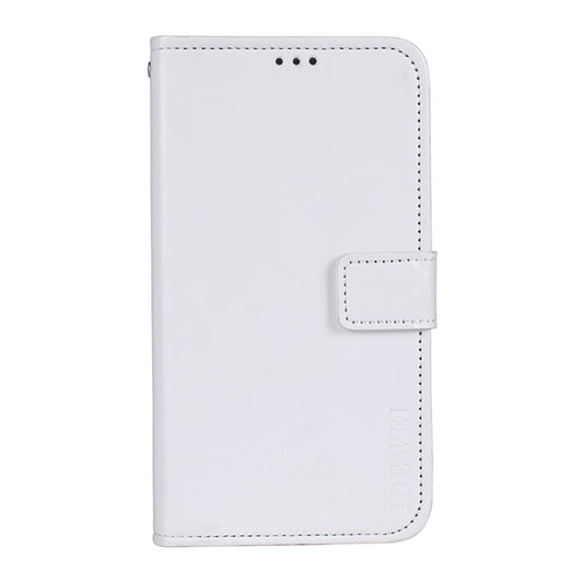 For Motorola Moto G50 idewei Crazy Horse Texture Horizontal Flip Leather Case with Holder & Card Slots & Wallet(White) by idewei