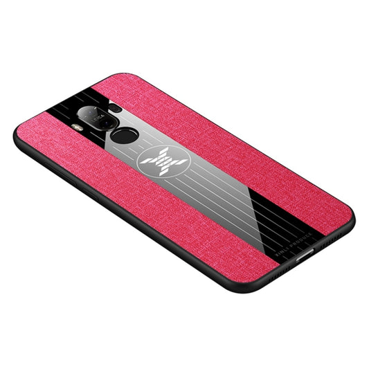 For Huawei Mate 9 XINLI Stitching Cloth Textue Shockproof TPU Protective Case(Red) - Huawei Cases by XINLI | Online Shopping UK | buy2fix