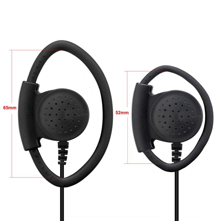 RETEVIS EEK012 Adjustable Contour High Volume K-head Double-needle D-type Ear Hook for H-777/RT-5R/RT1/RT2/RT5 /888s/UV5R - Microphones & Headsets by RETEVIS | Online Shopping UK | buy2fix