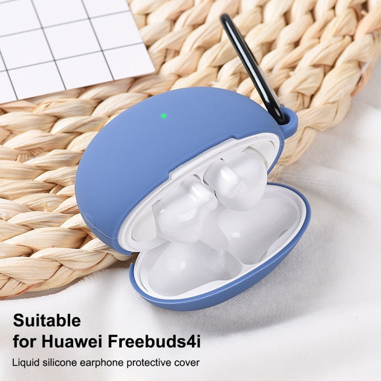 For Huawei FreeBuds 4i Liquid Silicone Earphone Protective Case(Red) - Huawei Earphone Case by buy2fix | Online Shopping UK | buy2fix