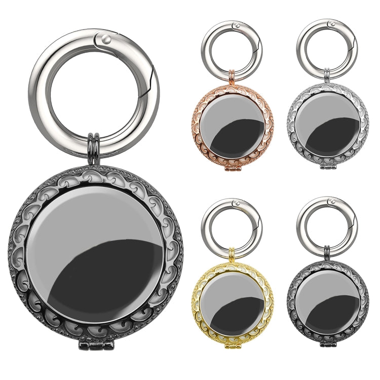 Copper Jewelry Style Shockproof Protective Cover Case with Keychain Hook Loop For AirTag(Gold) by MOMAX