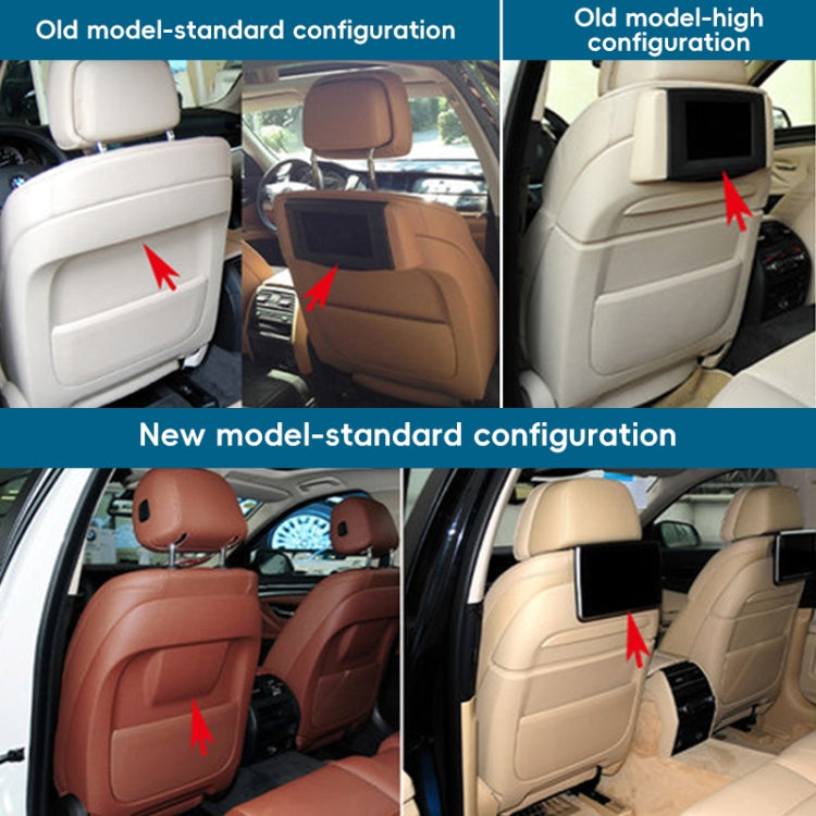 Car Seat Rear Panel Storage Bag 5210 9173 669 for BMW 5 Series / 7 Series, Standard Version(Beige) by buy2fix