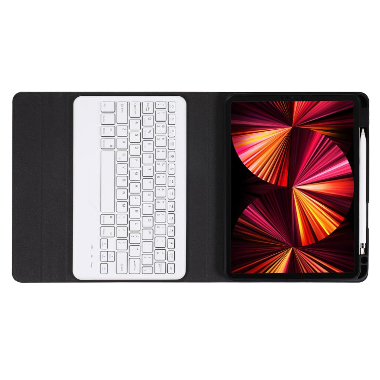 B09 Splittable Bluetooth Keyboard Leather Tablet Case with Triangle Holder & Pen Slot For iPad 10.2 2020 & 2019 / Pro 10.5 inch / Air 3 10.5 inch(Gradient Rainbow) by buy2fix