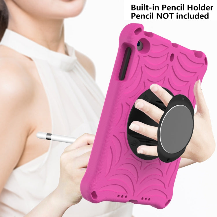 Spider King EVA Protective Case with Adjustable Shoulder Strap & Holder For iPad Mini 5 / 4 / 3 / 2 / 1(Rose Red) - iPad 4 & 3 & 2 Cases by buy2fix | Online Shopping UK | buy2fix