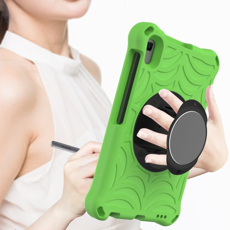 For Huawei MediaPad M5 Lite 8.0 inch Spider King EVA Protective Case with Adjustable Shoulder Strap & Holder(Green) - Huawei by buy2fix | Online Shopping UK | buy2fix