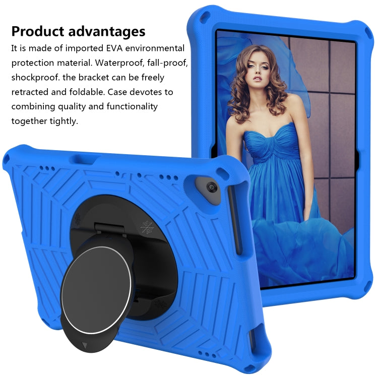 For Lenovo Tab M10 TB-X505F & TB-X605F / P10 TB-X705F Spider King EVA Protective Case with Adjustable Shoulder Strap & Holder(Blue) - Lenovo by buy2fix | Online Shopping UK | buy2fix