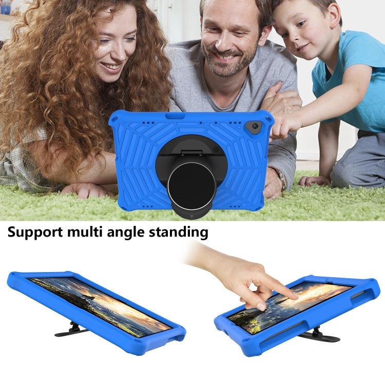 For Lenovo Tab M10 TB-X505F & TB-X605F / P10 TB-X705F Spider King EVA Protective Case with Adjustable Shoulder Strap & Holder(Blue) - Lenovo by buy2fix | Online Shopping UK | buy2fix