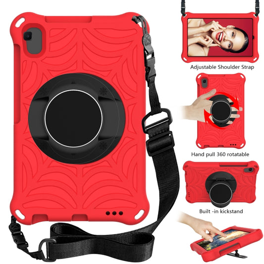 For Samsung Galaxy Tab A 8.4 2020 SM-T307U Spider King EVA Protective Case with Adjustable Shoulder Strap & Holder(Red) - Tab A 8.4 (2020) by buy2fix | Online Shopping UK | buy2fix