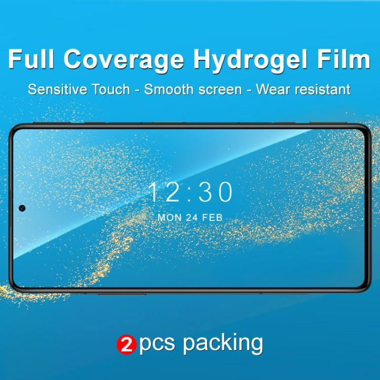 For Xiaomi Redmi Note10 Pro / K40 Gaming 2 PCS IMAK Curved Full Screen Hydrogel Film Front Protector - by imak | Online Shopping UK | buy2fix