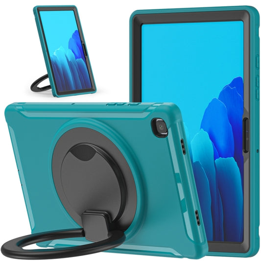 Shockproof TPU + PC Protective Case with 360 Degree Rotation Foldable Handle Grip Holder & Pen Slot For Samsung Galaxy Tab A7 10.4 2020 T500(Blue) - Other Galaxy Tab PC by buy2fix | Online Shopping UK | buy2fix