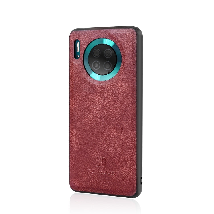 For Huawei Mate 30 DG.MING Crazy Horse Texture Flip Detachable Magnetic Leather Case with Holder & Card Slots & Wallet(Red) - Huawei Cases by DG.MING | Online Shopping UK | buy2fix