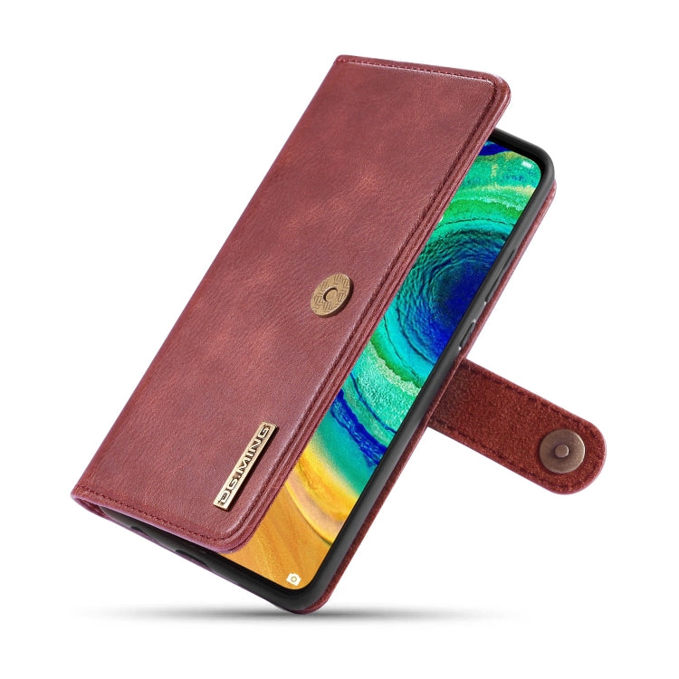 For Huawei Mate 30 DG.MING Crazy Horse Texture Flip Detachable Magnetic Leather Case with Holder & Card Slots & Wallet(Red) - Huawei Cases by DG.MING | Online Shopping UK | buy2fix