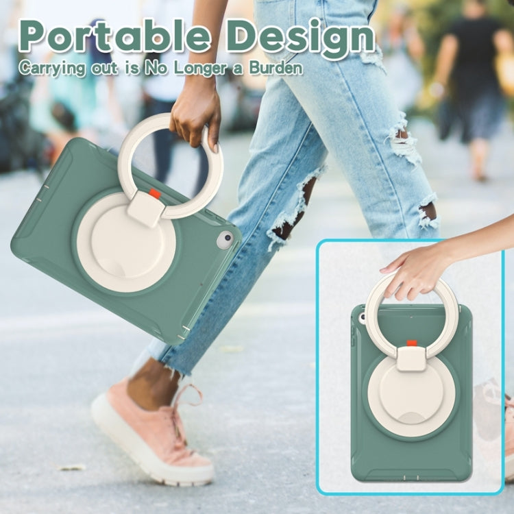 Shockproof TPU + PC Protective Case with 360 Degree Rotation Foldable Handle Grip Holder & Pen Slot For iPad mini 5 / 4(Emmerald Green) - iPad mini (2019) / mini 5 Cases by buy2fix | Online Shopping UK | buy2fix