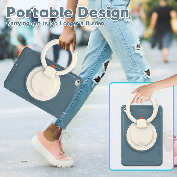 Shockproof TPU + PC Protective Case with 360 Degree Rotation Foldable Handle Grip Holder & Pen Slot For iPad mini 5 / 4(Cornflower Blue) - iPad mini (2019) / mini 5 Cases by buy2fix | Online Shopping UK | buy2fix