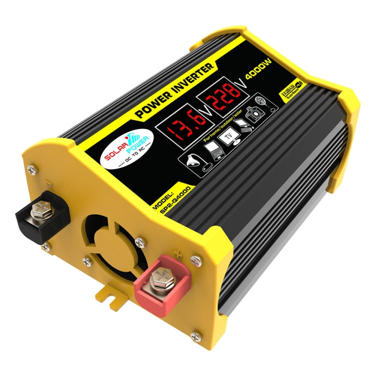 Legend II Generation 12V to 110V 4000W Modified Square Wave Car Power Inverter(Black) - Modified Square Wave by buy2fix | Online Shopping UK | buy2fix