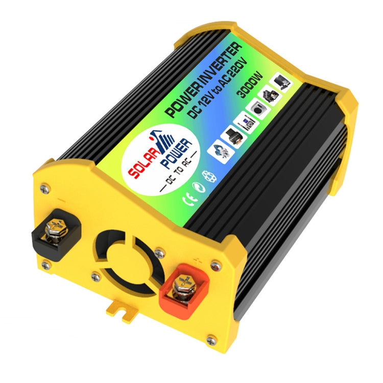Legend I Generation DC12V to AC110V 3000W Modified Square Wave Car Power Inverter(Black) - Modified Square Wave by buy2fix | Online Shopping UK | buy2fix