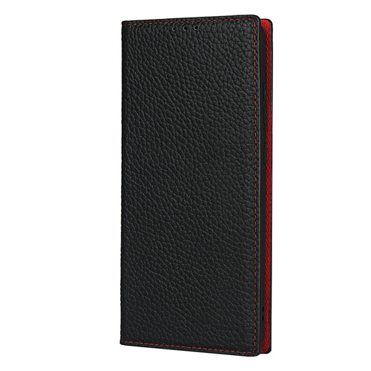 For Samsung Galaxy S20 Ultra Litchi Genuine Leather Phone Case(Black) - Galaxy Phone Cases by buy2fix | Online Shopping UK | buy2fix