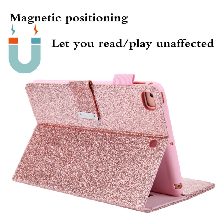 For iPad mini 1 / 2 / 3 / 4 / 5 Business Style Horizontal Flip Leather Case with Holder & Card Slot & Photo Frame & Wallet & Hand Strap & Sleep / Wake-up Function(Rose Gold) - iPad Mini 4 & 3 & 2 & 1 Cases by buy2fix | Online Shopping UK | buy2fix