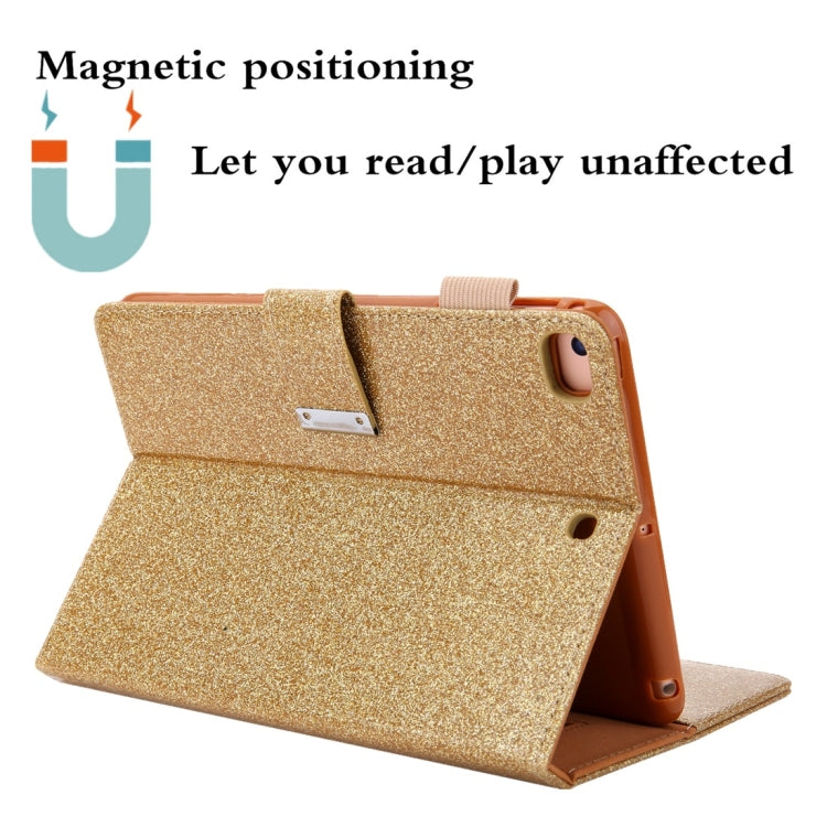 For iPad mini 1 / 2 / 3 / 4 / 5 Business Style Horizontal Flip Leather Case with Holder & Card Slot & Photo Frame & Wallet & Hand Strap & Sleep / Wake-up Function(Gold) - iPad Mini 4 & 3 & 2 & 1 Cases by buy2fix | Online Shopping UK | buy2fix