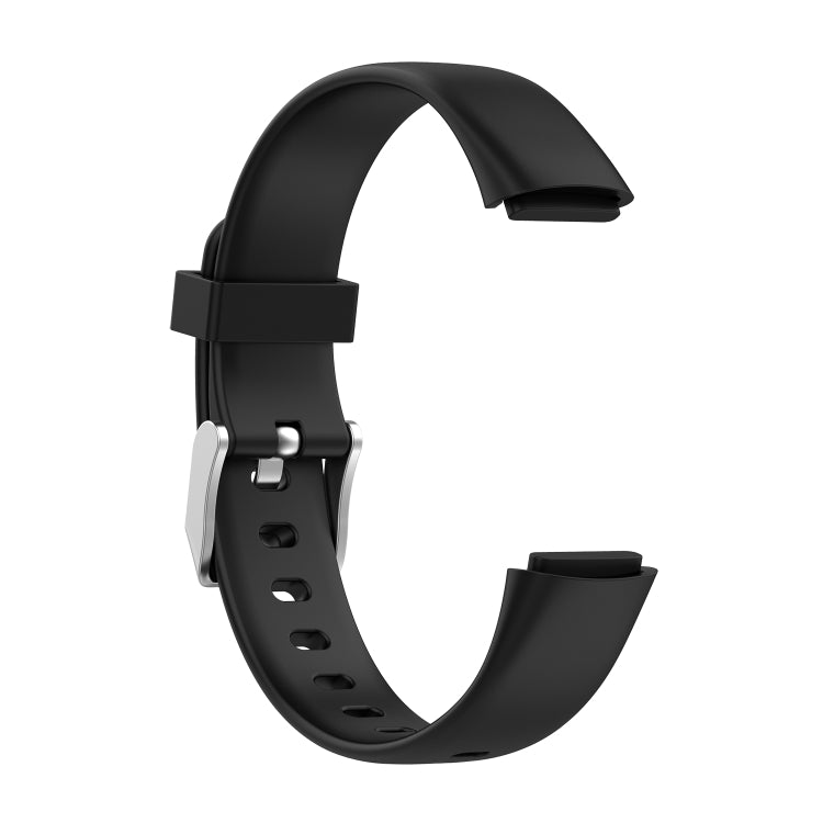 For Fitbit Luxe xDFind Silicone Watch Band, Size:S(Black) - Watch Bands by xDfind | Online Shopping UK | buy2fix