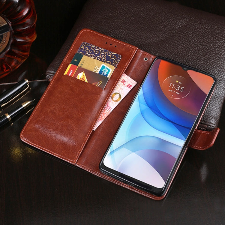 For Lenovo K13 idewei Crazy Horse Texture Horizontal Flip Leather Case with Holder & Card Slots & Wallet(Red) - Lenovo by idewei | Online Shopping UK | buy2fix
