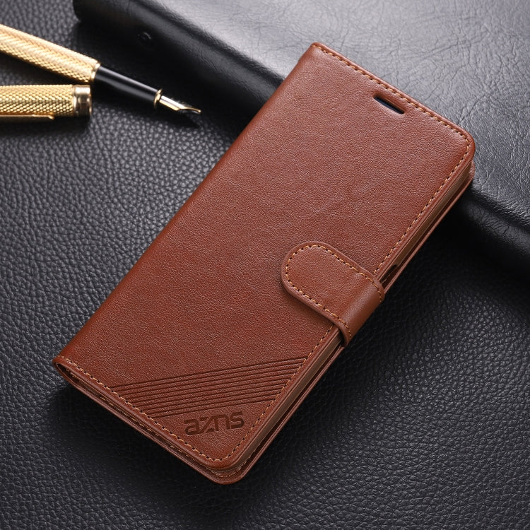 For Honor 50 SE AZNS Sheepskin Texture Horizontal Flip Leather Case with Holder & Card Slots & Wallet(Brown) - Honor Cases by AZNS | Online Shopping UK | buy2fix