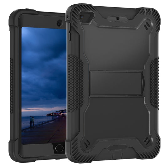 Silicone + PC Shockproof Protective Case with Holder For iPad mini (2019) / mini 4(Black) - iPad mini (2019) / mini 5 Cases by buy2fix | Online Shopping UK | buy2fix
