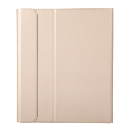 A126 For Huawei MatePad Pro 12.6 2021 Sheep Texture Ultra-thin Bluetooth Keyboard Horizontal Flip Leather Tablet Case with Holder(Gold) by buy2fix