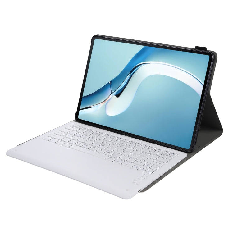 A126 For Huawei MatePad Pro 12.6 2021 Sheep Texture Ultra-thin Bluetooth Keyboard Horizontal Flip Leather Tablet Case with Holder(Gold) by buy2fix