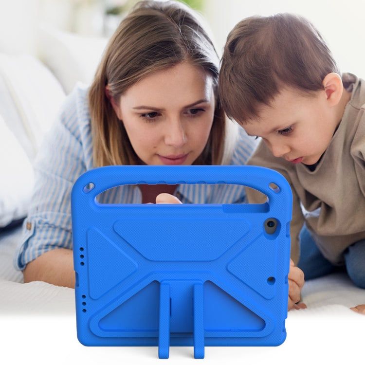 Handle Portable EVA Shockproof Anti Falling Protective Case with Triangle Holder For iPad mini 5 / 4 / 3 / 2 / 1 (Blue) - iPad Mini 4 & 3 & 2 & 1 Cases by buy2fix | Online Shopping UK | buy2fix