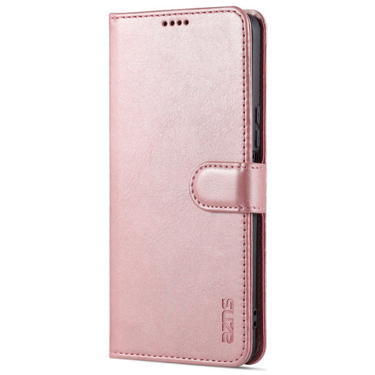 For Honor X20 SE AZNS Skin Feel Calf Texture Horizontal Flip Leather Case with Card Slots & Holder & Wallet(Rose Gold) - Honor Cases by AZNS | Online Shopping UK | buy2fix