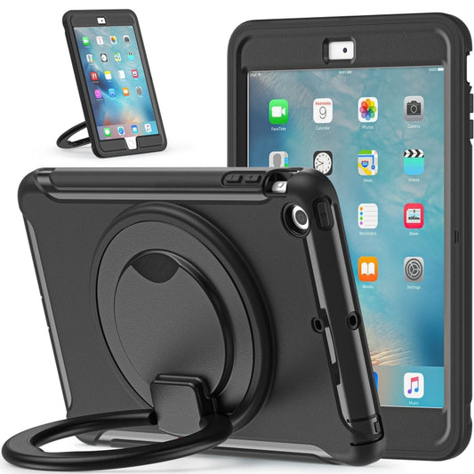 Shockproof TPU + PC Protective Case with 360 Degree Rotation Foldable Handle Grip Holder & Pen Slot For iPad mini 3 / 2 / 1(Black) - iPad Mini 4 & 3 & 2 & 1 Cases by buy2fix | Online Shopping UK | buy2fix