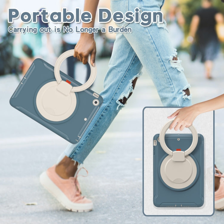 Shockproof TPU + PC Protective Case with 360 Degree Rotation Foldable Handle Grip Holder & Pen Slot For iPad mini 3 / 2 / 1(Cornflower Blue) - iPad Mini 4 & 3 & 2 & 1 Cases by buy2fix | Online Shopping UK | buy2fix