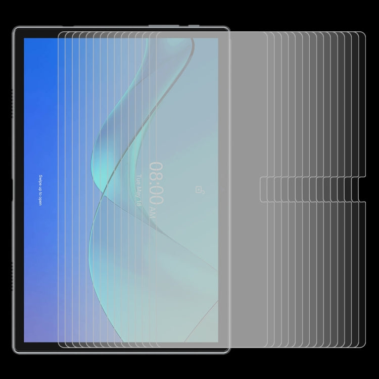 For Ulefone Tab A7 50 PCS 0.26mm 9H 2.5D Tempered Glass Film by buy2fix