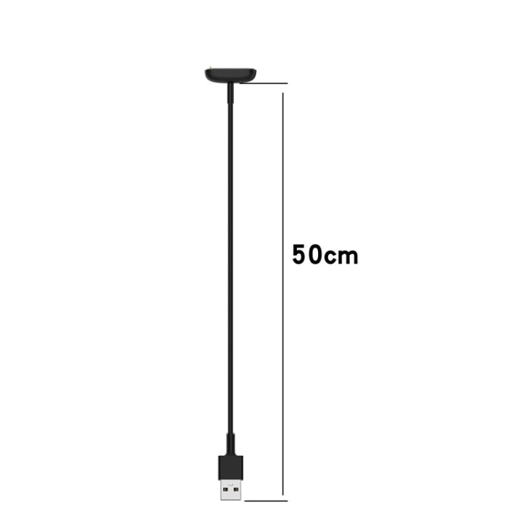 For Fitbit Luxe Smart Watch Portable Magnetic Cradle Charger USB Charging Cable, Cable Length:50cm by buy2fix