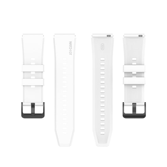 For Huawei Watch GT2 Pro Silicone Watch Band(White) by buy2fix