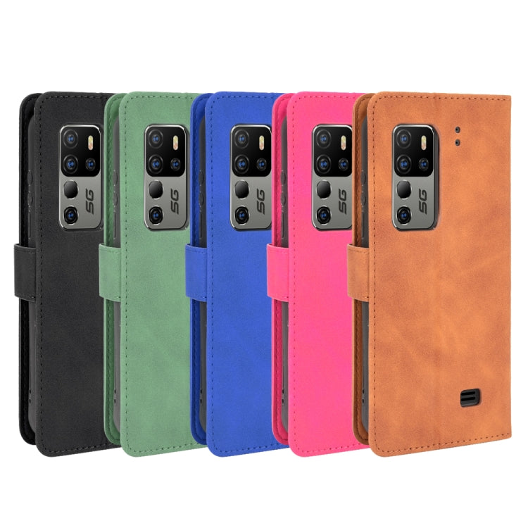 For Ulefone Armor 11T 5G Solid Color Skin Feel Magnetic Buckle Horizontal Flip Calf Texture PU Leather Case with Holder & Card Slots & Wallet(Brown) by buy2fix