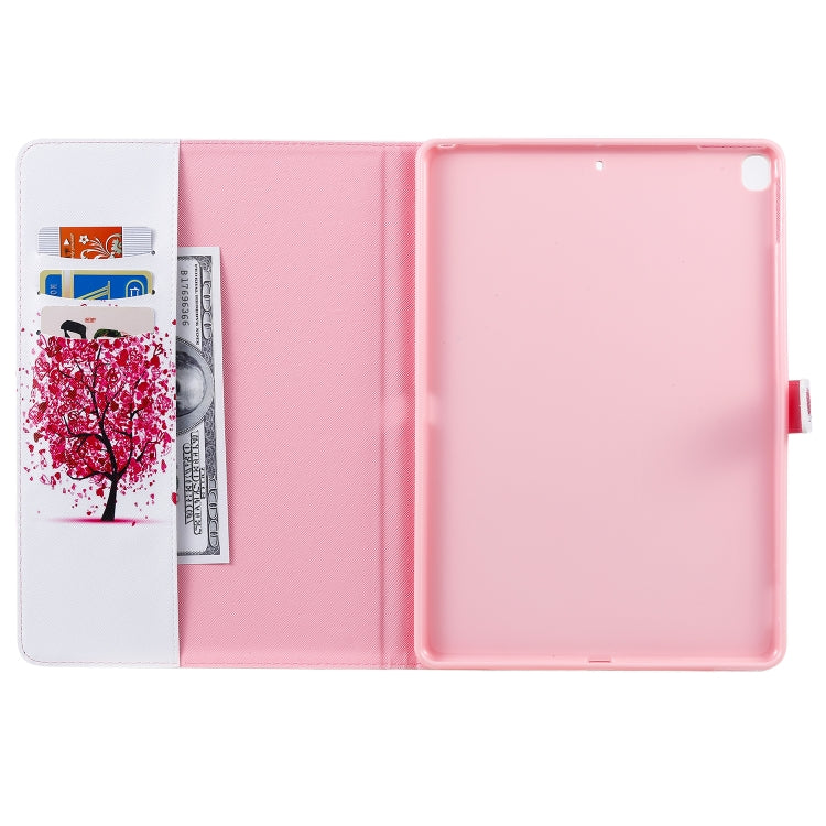 For iPad 10.2 / Pro 10.5 / Air 2019 3D Colored Drawing Horizontal Flip Leather Case with Holder & Card Slots & Wallet & Sleep / Wake-up Function(Color Tree) - iPad Air (2019) Cases by buy2fix | Online Shopping UK | buy2fix