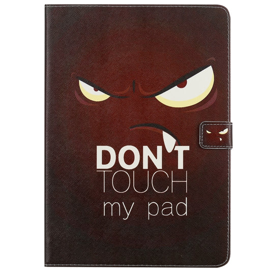 For iPad 10.2 / Pro 10.5 / Air 2019 3D Colored Drawing Horizontal Flip Leather Case with Holder & Card Slots & Wallet & Sleep / Wake-up Function(Eye) - iPad Air (2019) Cases by buy2fix | Online Shopping UK | buy2fix