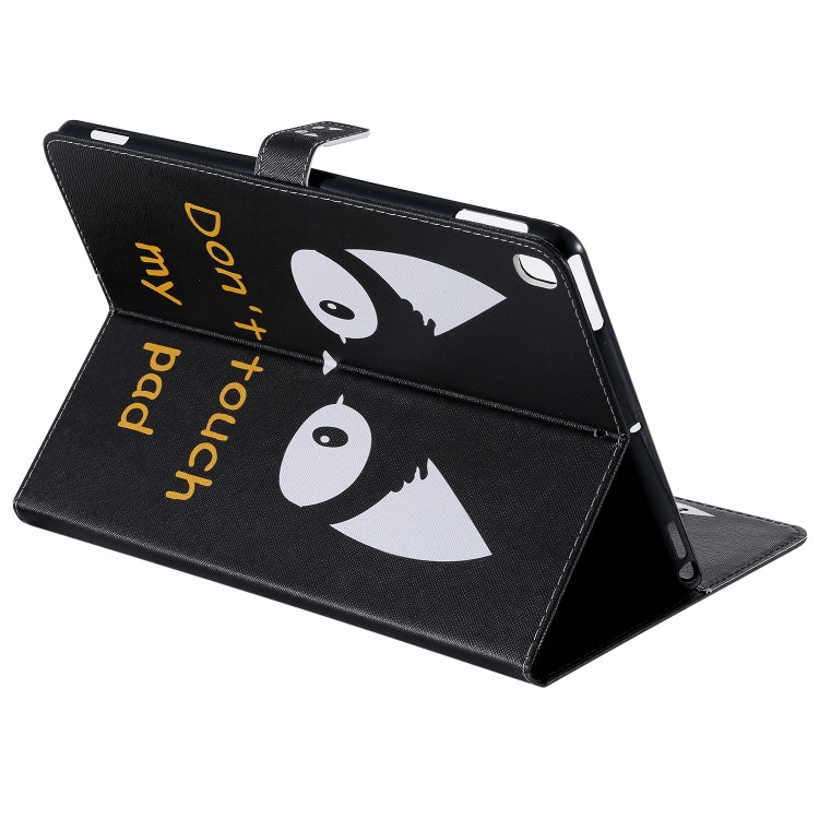 For iPad 10.2 / Pro 10.5 / Air 2019 3D Colored Drawing Horizontal Flip Leather Case with Holder & Card Slots & Wallet & Sleep / Wake-up Function(Cat Ears) - iPad Air (2019) Cases by buy2fix | Online Shopping UK | buy2fix