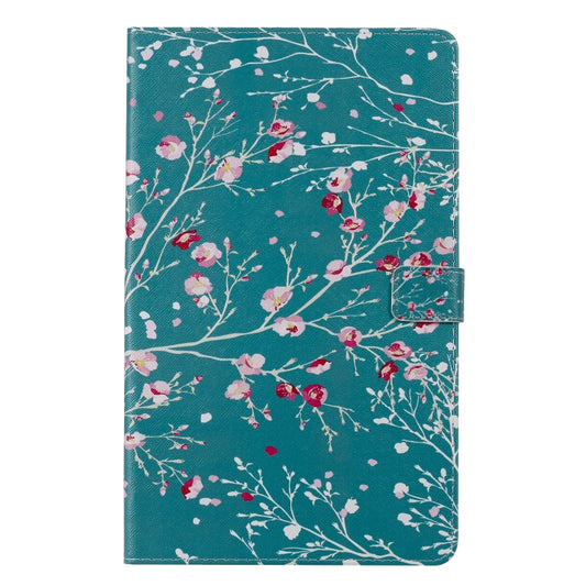 For Galaxy Tab A 10.1 (2019) 3D Colored Drawing Horizontal Flip Leather Case with Holder & Card Slots & Wallet(Apricot Tree) by buy2fix