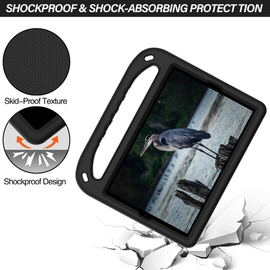 For Xiaomi Mi Pad 4 Plus & Samsung Galaxy Tab A 10.1 2019 SM-T510 / SM-T515 Handle Portable EVA Shockproof Protective Case with Triangle Holder(Black) by buy2fix