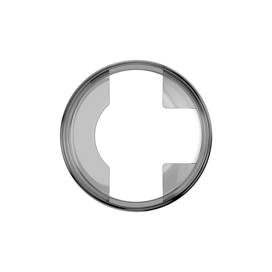 For Garmin Lily TPU Half-pack Candy Color Protective Case(Transparent Black) by buy2fix