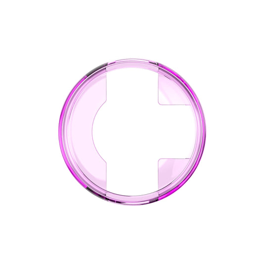 For Garmin Lily TPU Half-pack Candy Color Protective Case(Transparent Purple) by buy2fix