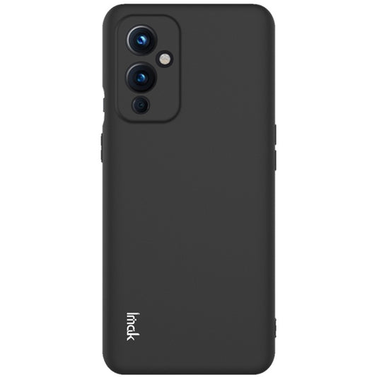 For OnePlus 9 5G European American Version IMAK UC-3 Series Shockproof Frosted TPU Protective Case(Black) by imak