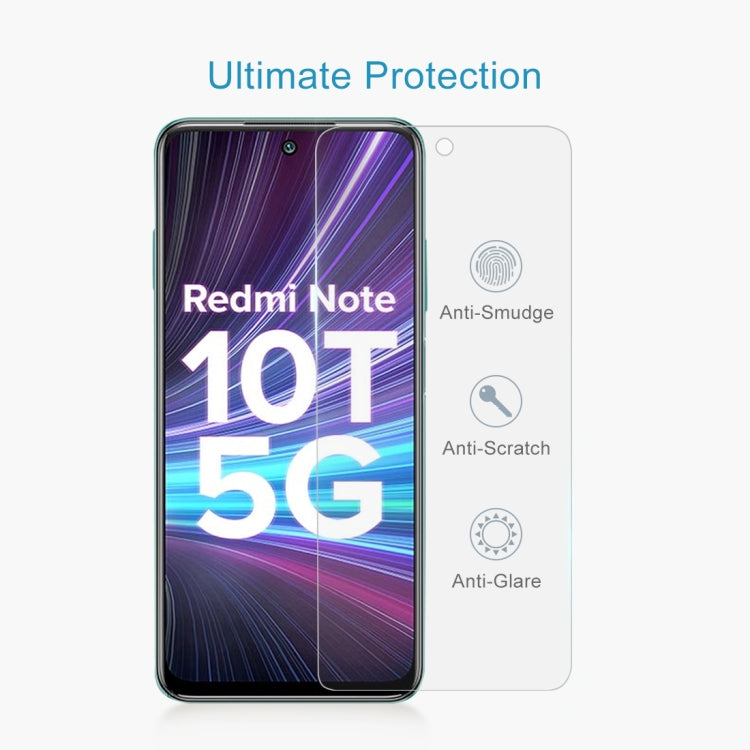 For Xiaomi Redmi Note 10T 5G 0.26mm 9H 2.5D Tempered Glass Film - by DIYLooks | Online Shopping UK | buy2fix
