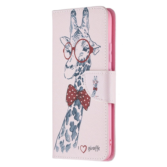 For OPPO Realme C21 / C20 Colored Drawing Pattern Horizontal Flip Leather Case with Holder & Card Slots & Wallet(Deer) by buy2fix