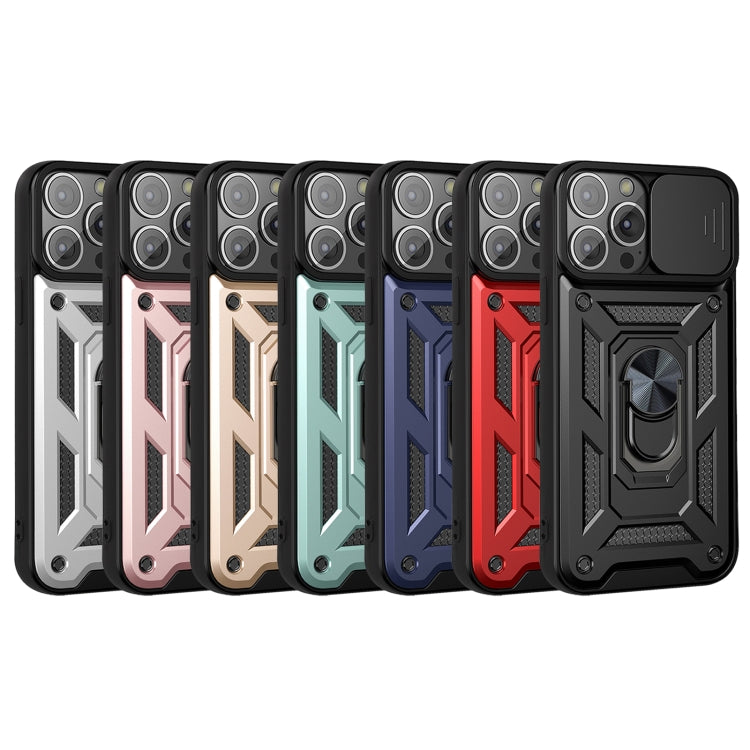 For iPhone 13 Pro Max Sliding Camera Cover Design TPU+PC Protective Case (Black) - iPhone 13 Pro Max Cases by buy2fix | Online Shopping UK | buy2fix