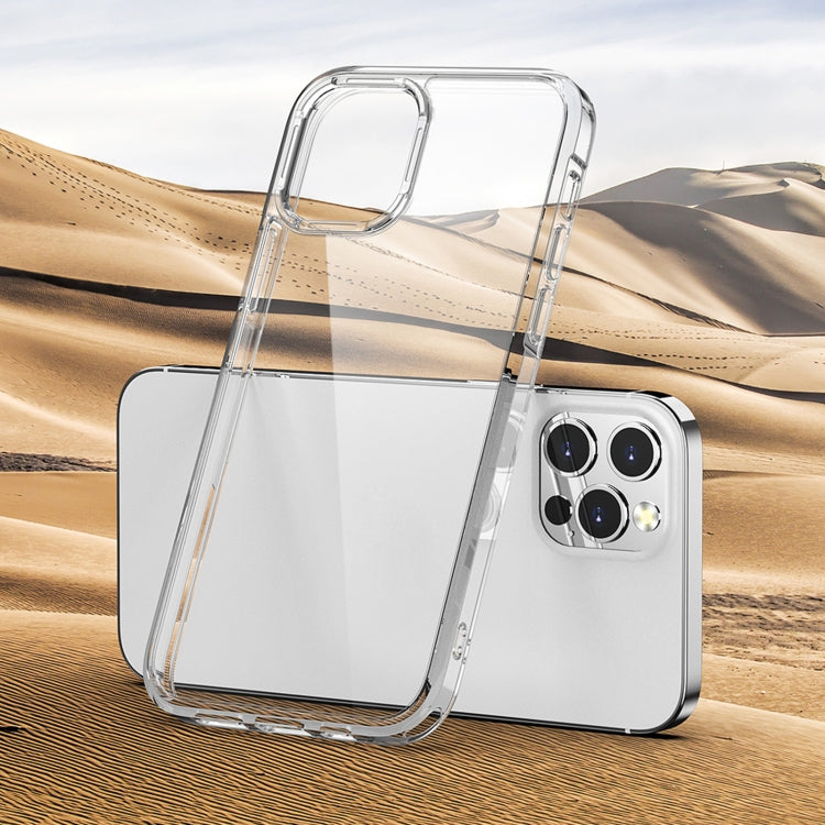 For iPhone 13 Pro Max PC + TPU Full Coverage Shockproof Protective Case (Transparent) - iPhone 13 Pro Max Cases by buy2fix | Online Shopping UK | buy2fix