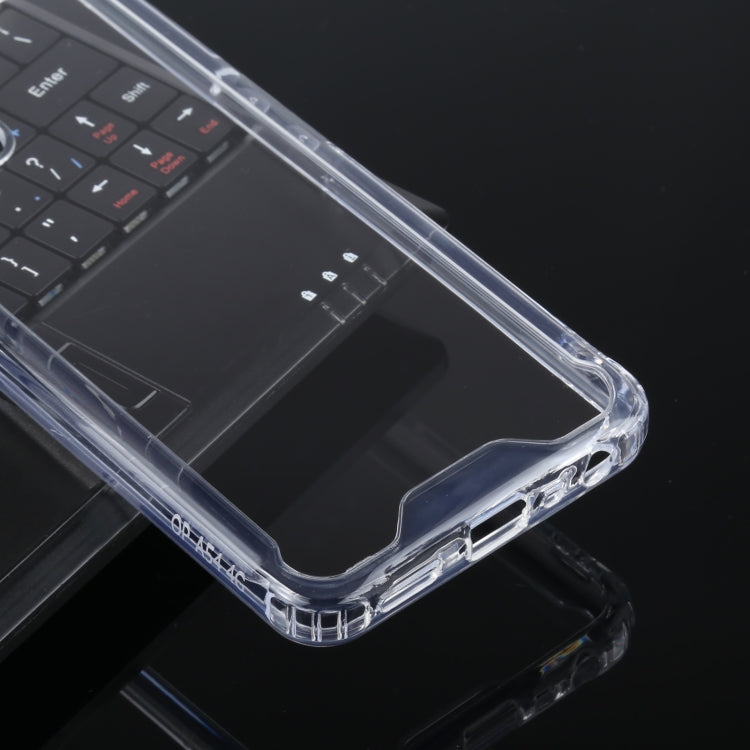 For OPPO A54 4G Four-corner Shockproof Transparent TPU + PC Protective Case by buy2fix